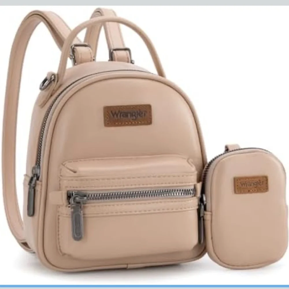 Wrangler mini Backpack and coin Pouch Set